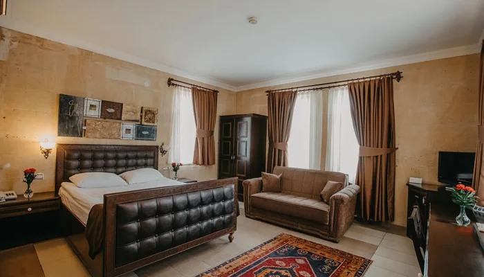 Double Stone Room with Balcony-3